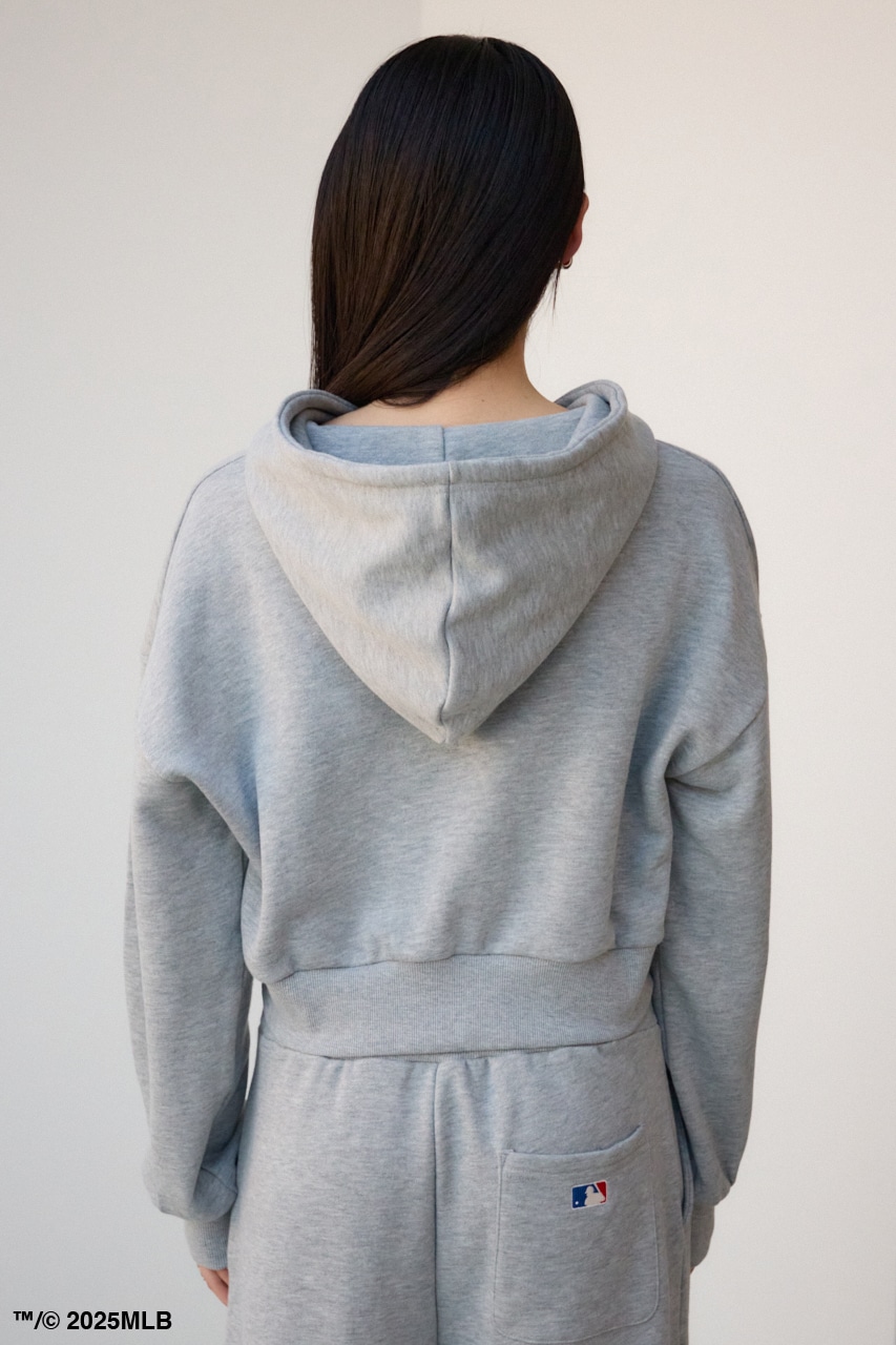 【MLB】ジップフーディー GRY FREE