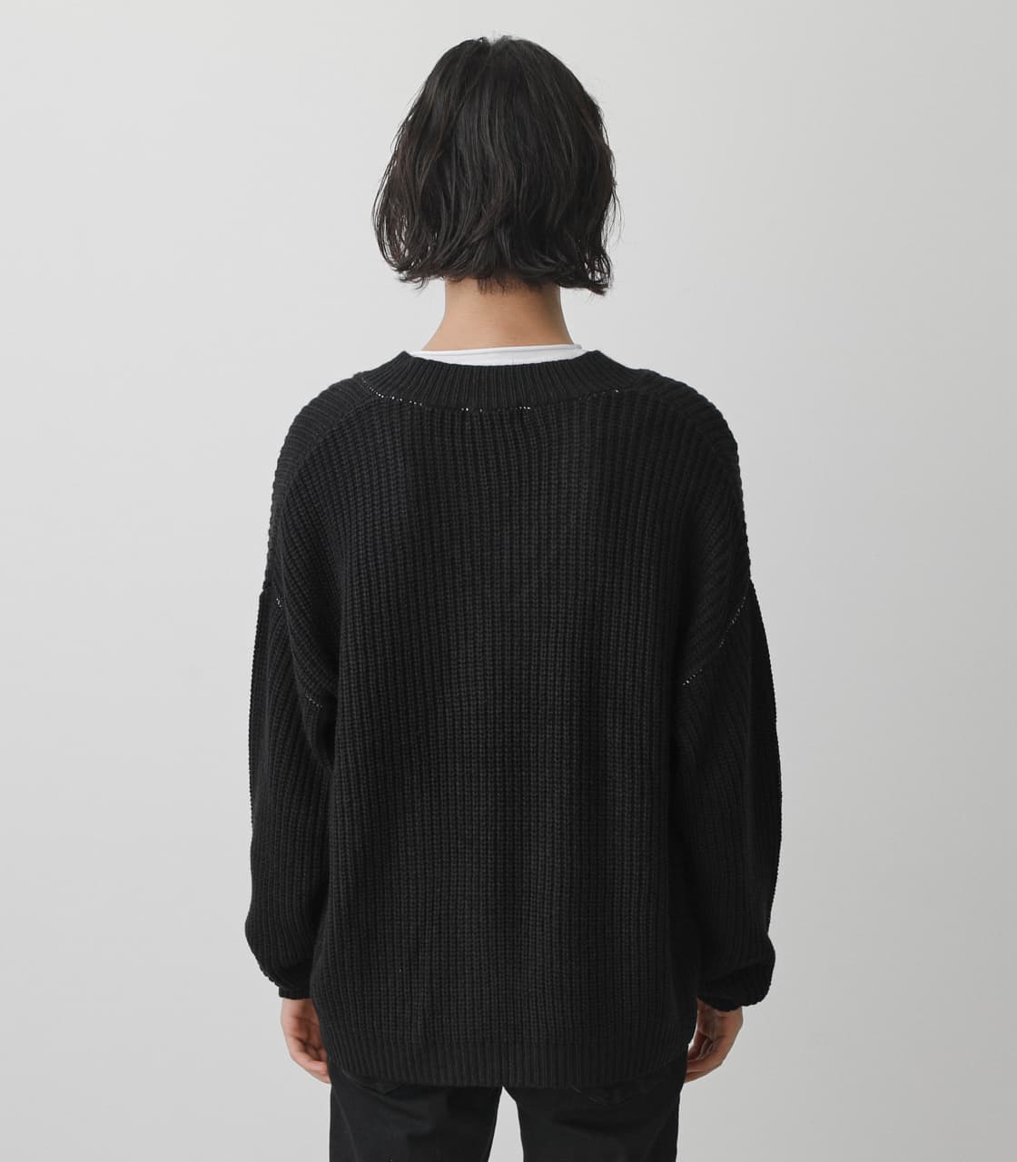 AZUL BY MOUSSY | LAYERED KNIT (ニット ) |SHEL