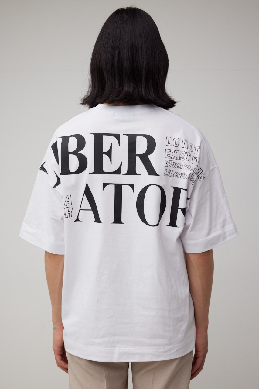 AZUL BY MOUSSY | LIBERATORSバックプリントビッグTシャツ (Tシャツ