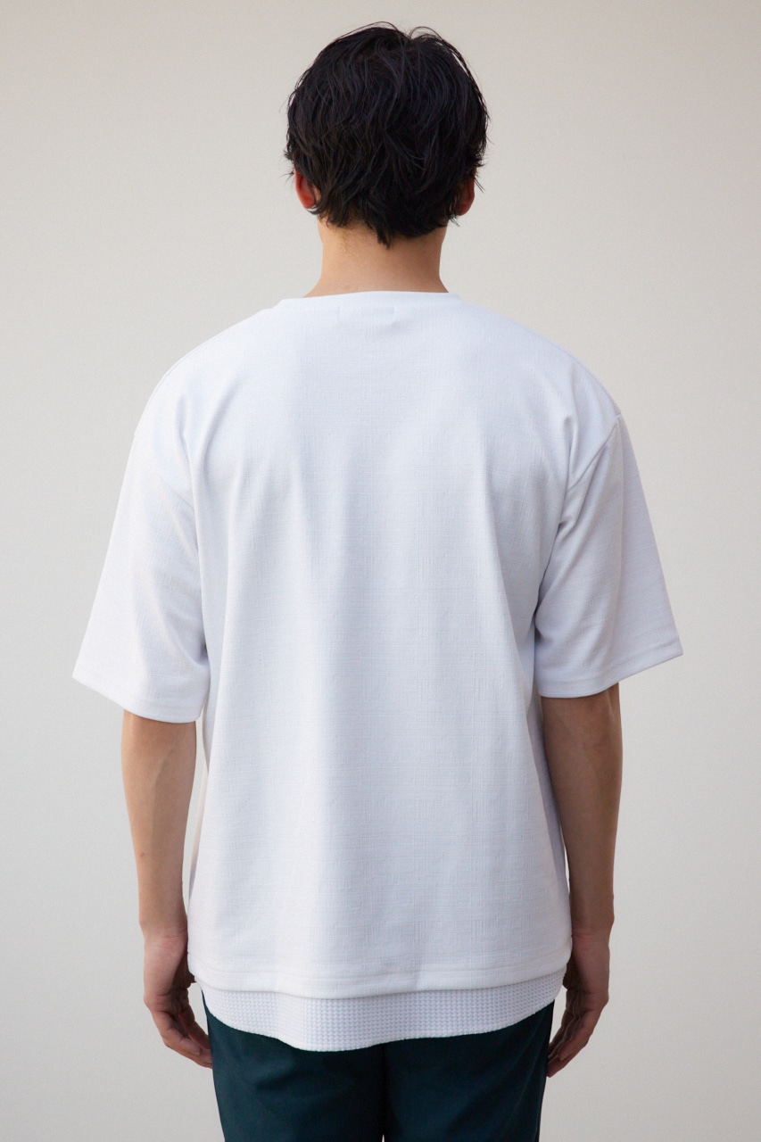 フェイクレイヤードトップス WHT FREE