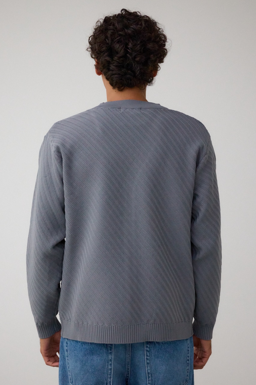 バイヤスセットカーディガン GRY FREE