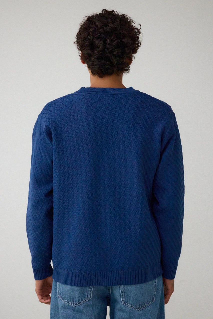 バイヤスセットカーディガン NVY FREE