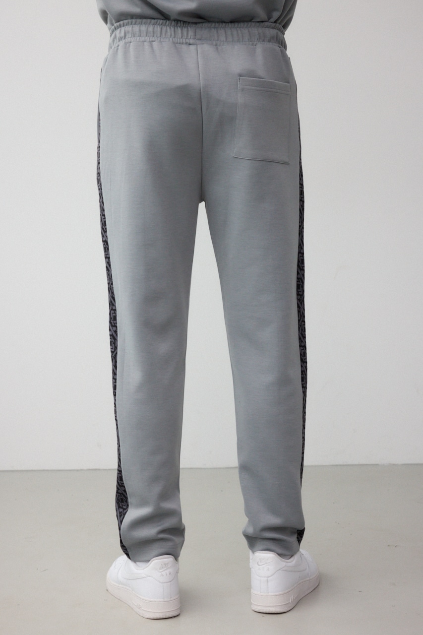 ジャガードラインカットトラウザー GRY FREE