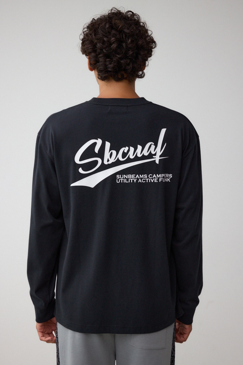 SBCUAF グラフィックTシャツ BLK FREE