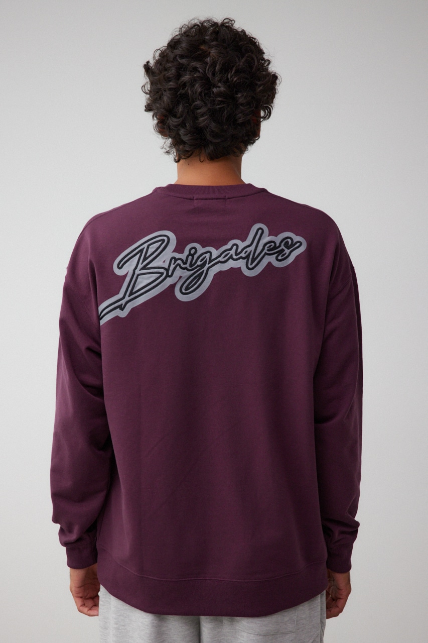 バックロゴビッグトップス D/PUR FREE