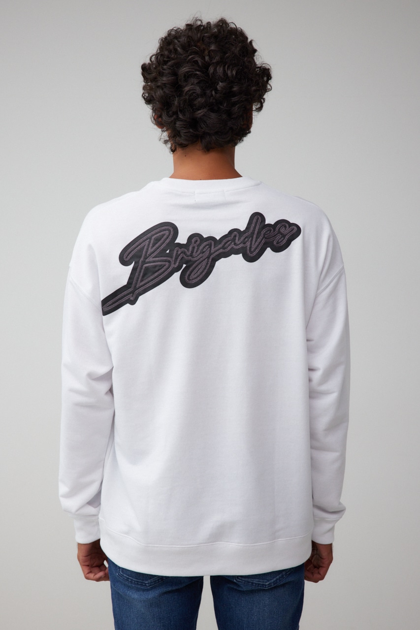 バックロゴビッグトップス WHT FREE