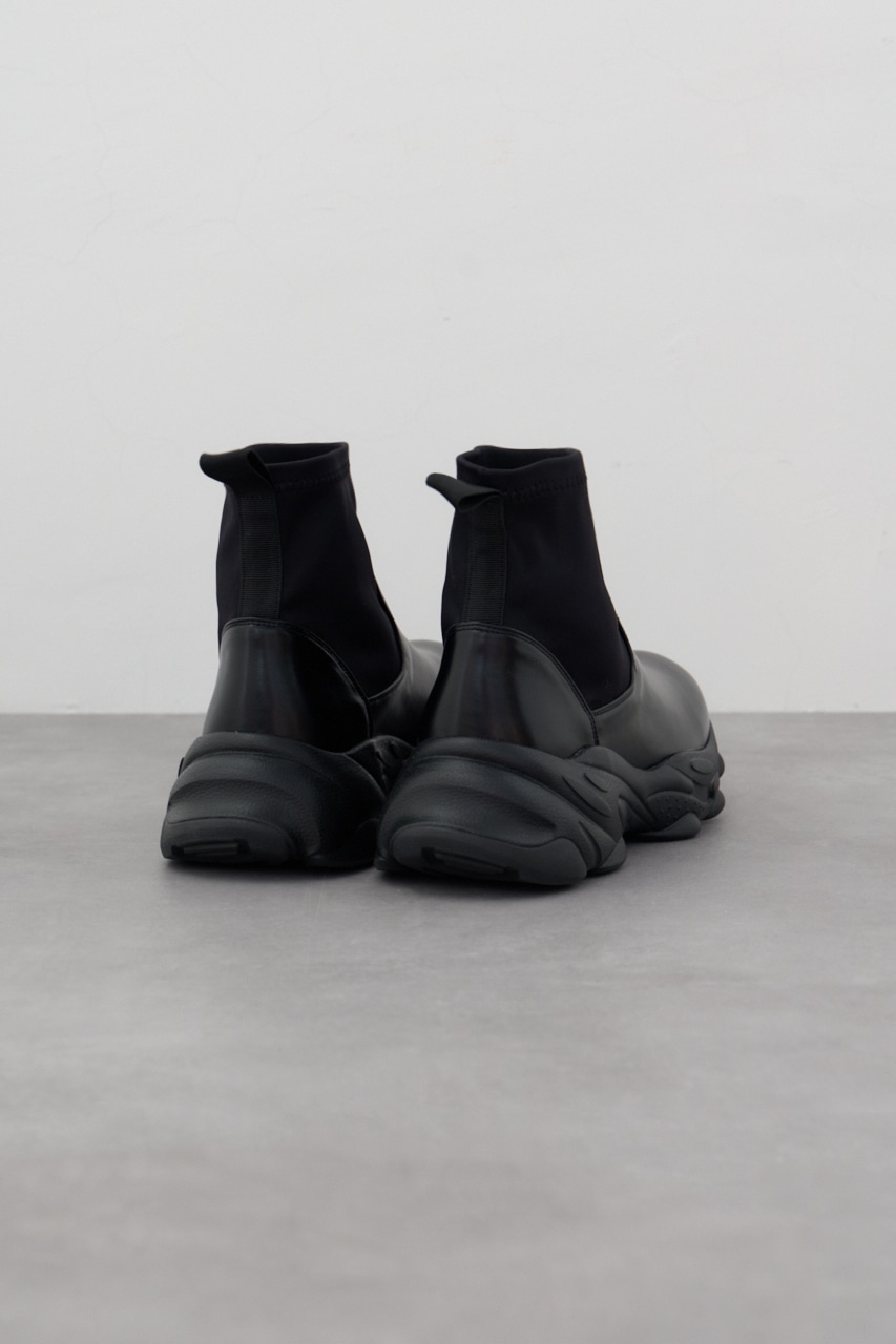 ハイブリッドショートブーツ BLK L