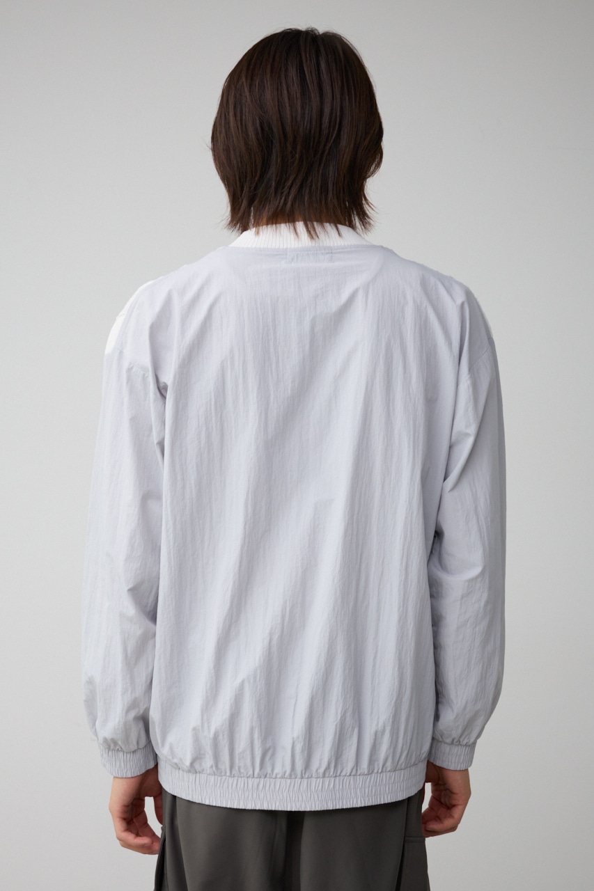 スウィッチングコンビネーションニット L/GRY FREE