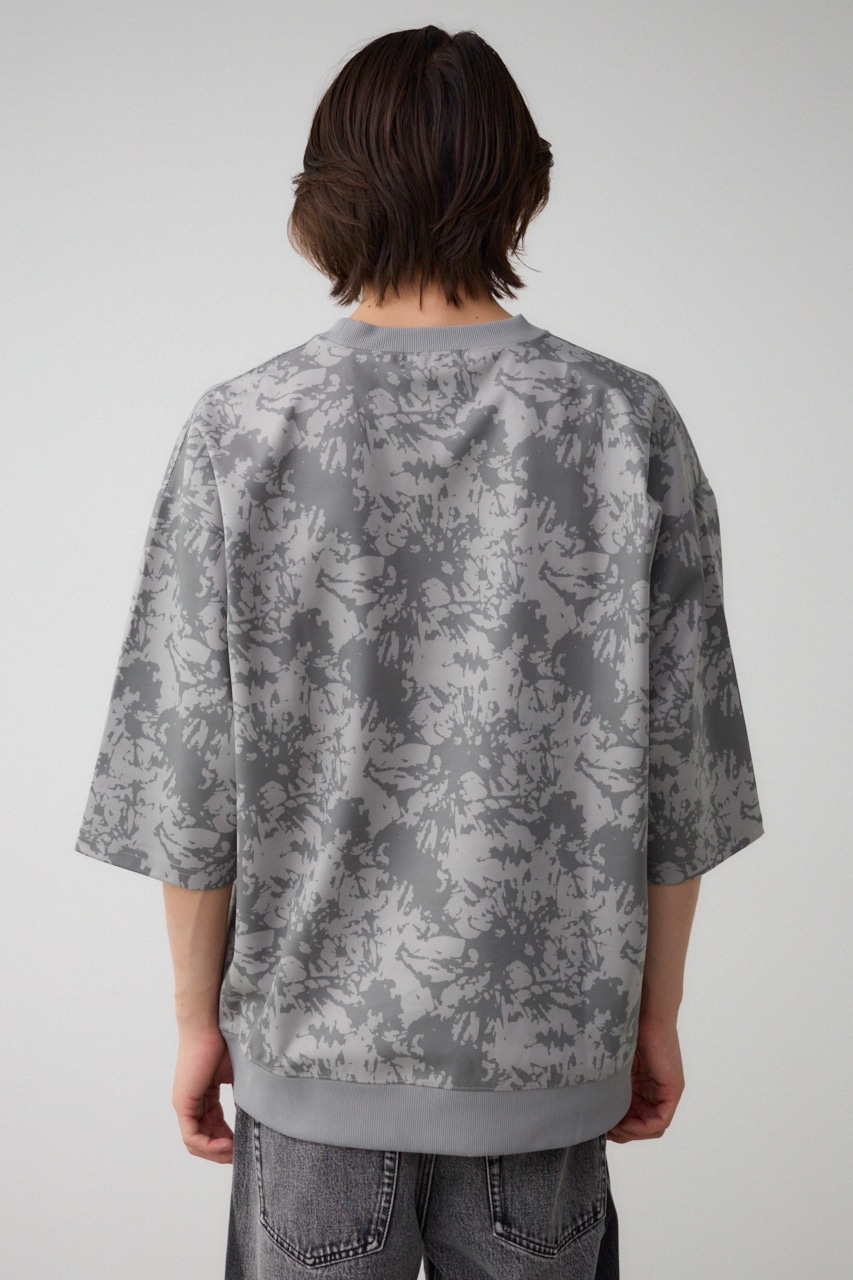 スプラッシュ総柄ビッグトップス 柄GRY FREE