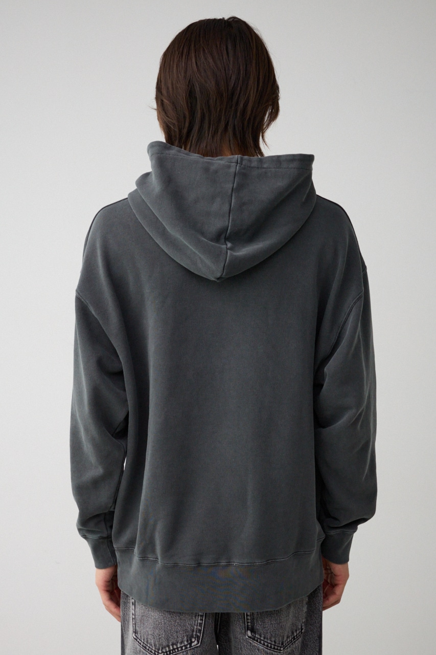 ピグメントフーディースウェット L/BLK FREE