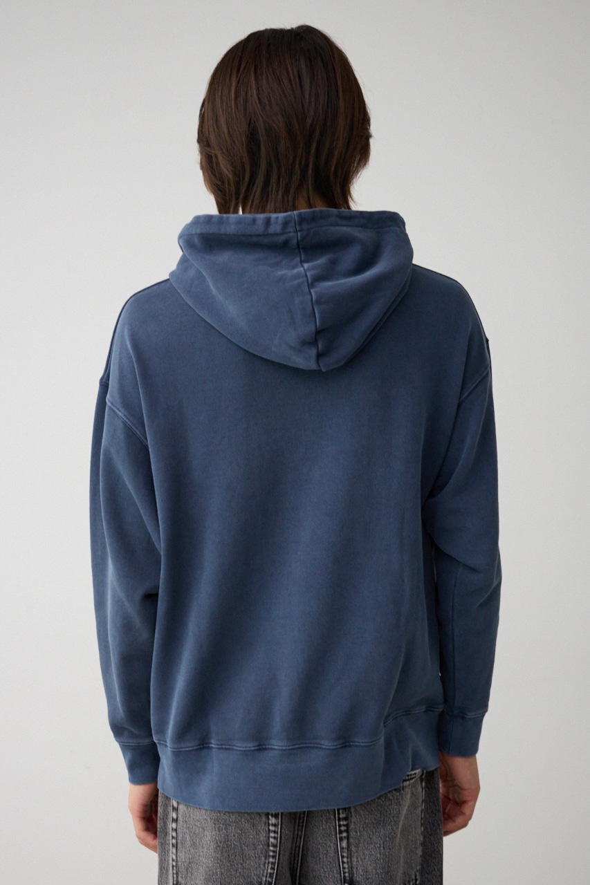 ピグメントフーディースウェット L/NVY FREE