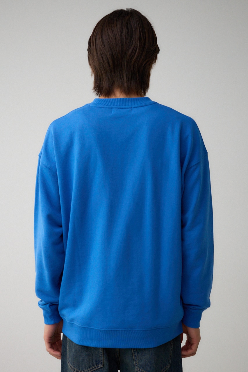 GENERALシアーロゴスウェット BLU FREE