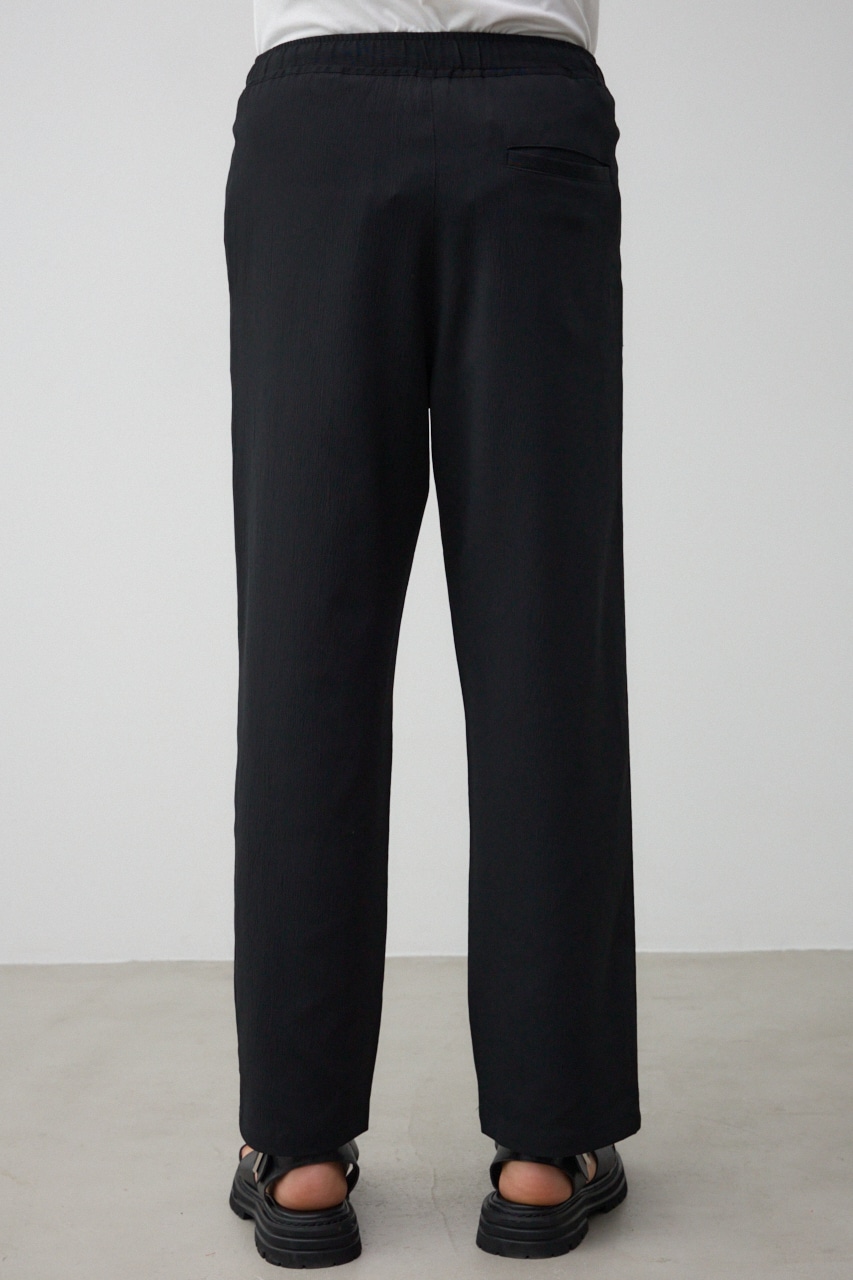 リラックスシルエットパンツ BLK FREE