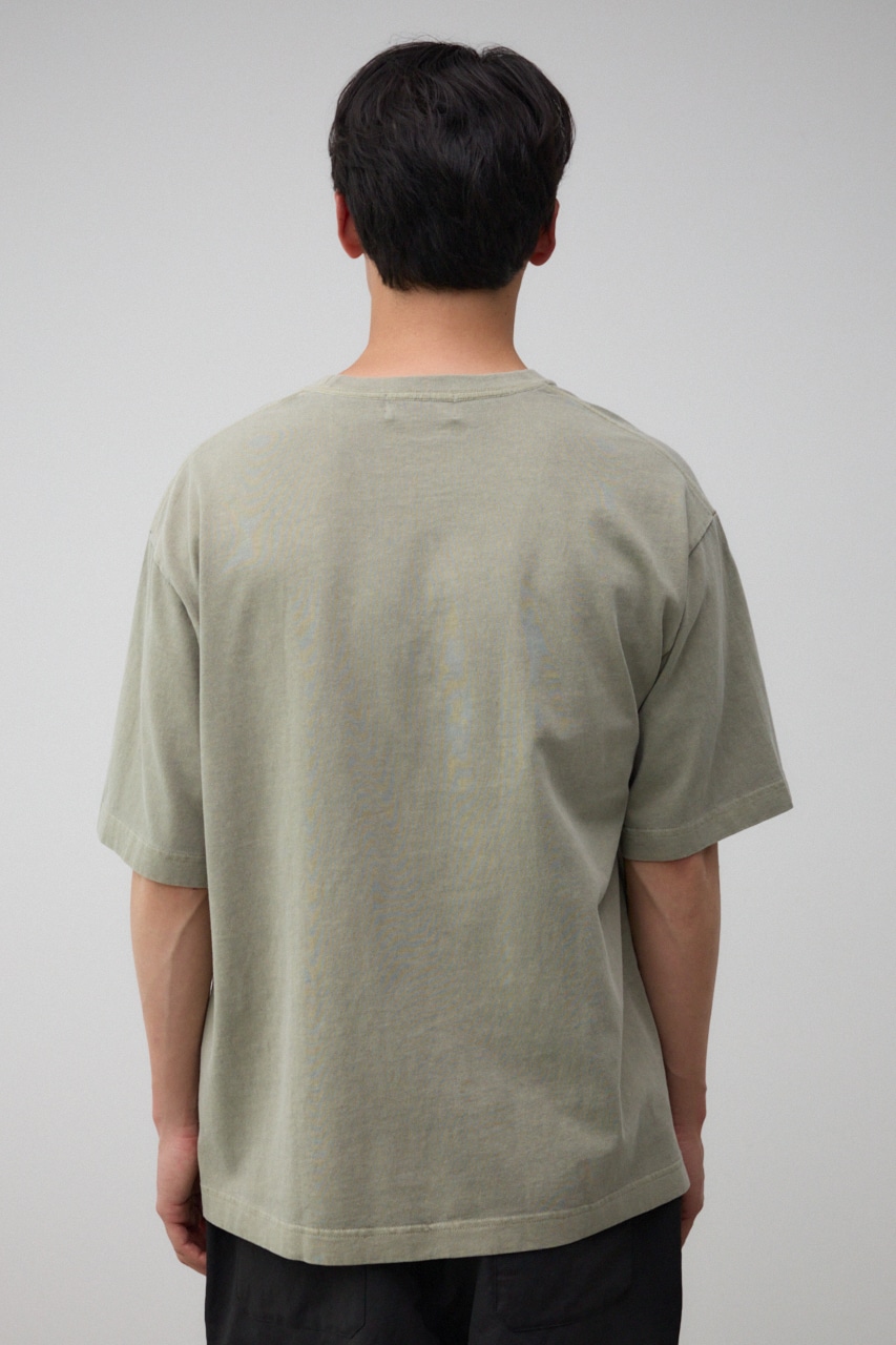 ピグメントサイドスリットTEE L/KHA L