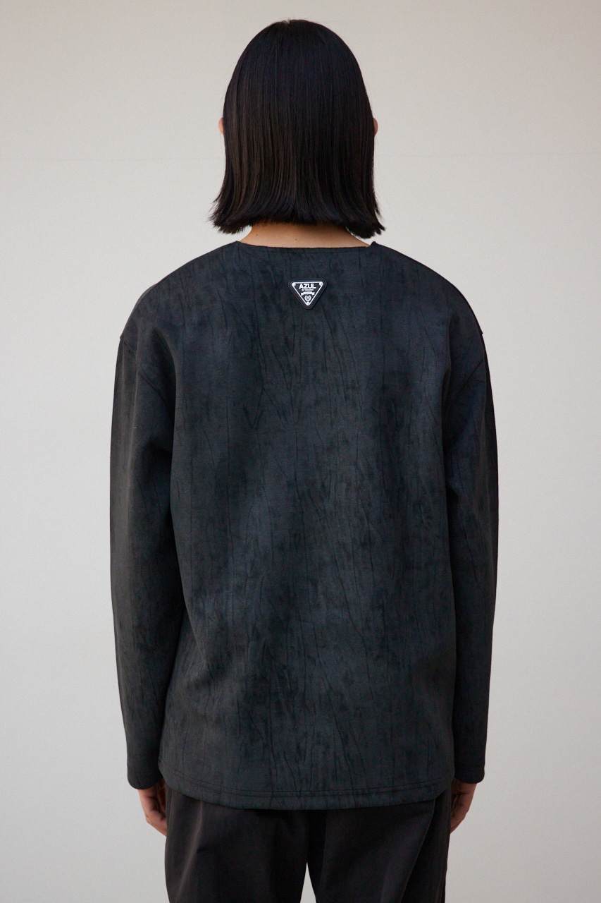 ロゴプレートダンボールトップス BLK FREE