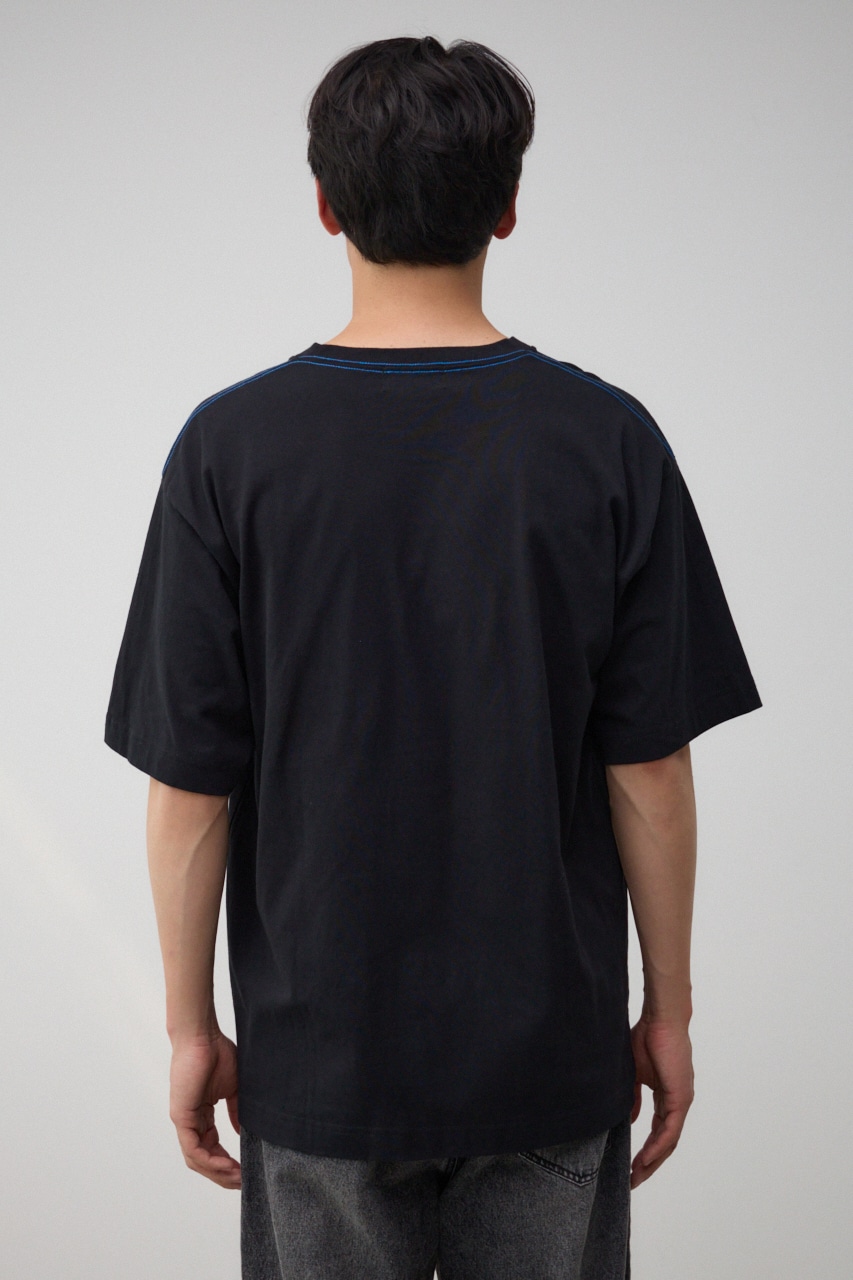 アズールバイマウジーロゴTシャツ BLK L