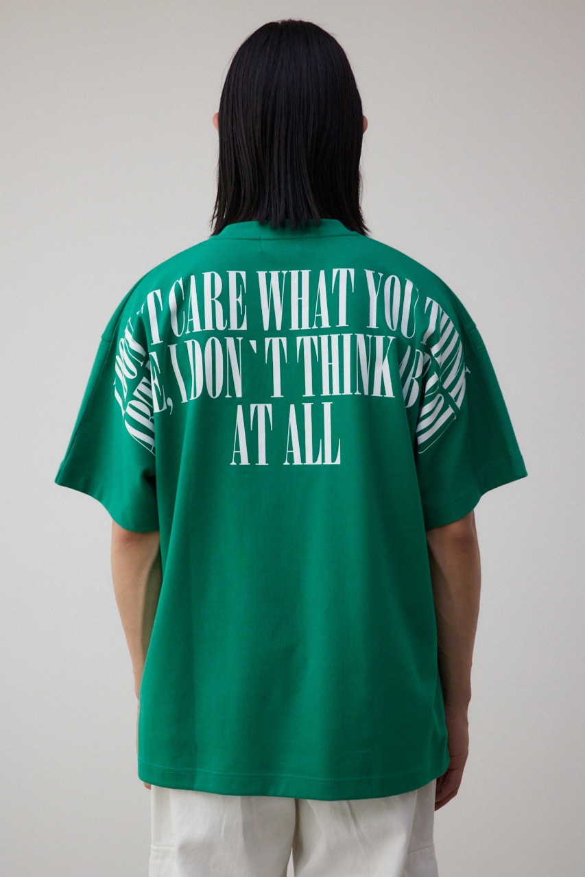 BITE MEバックグラフィックTシャツ GRN FREE