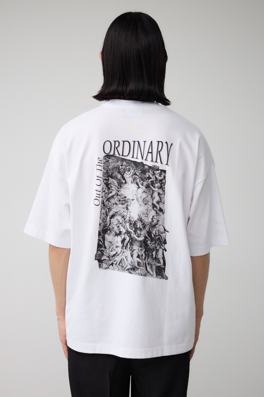 Out of The ORDINARY フォトTEE WHT FREE