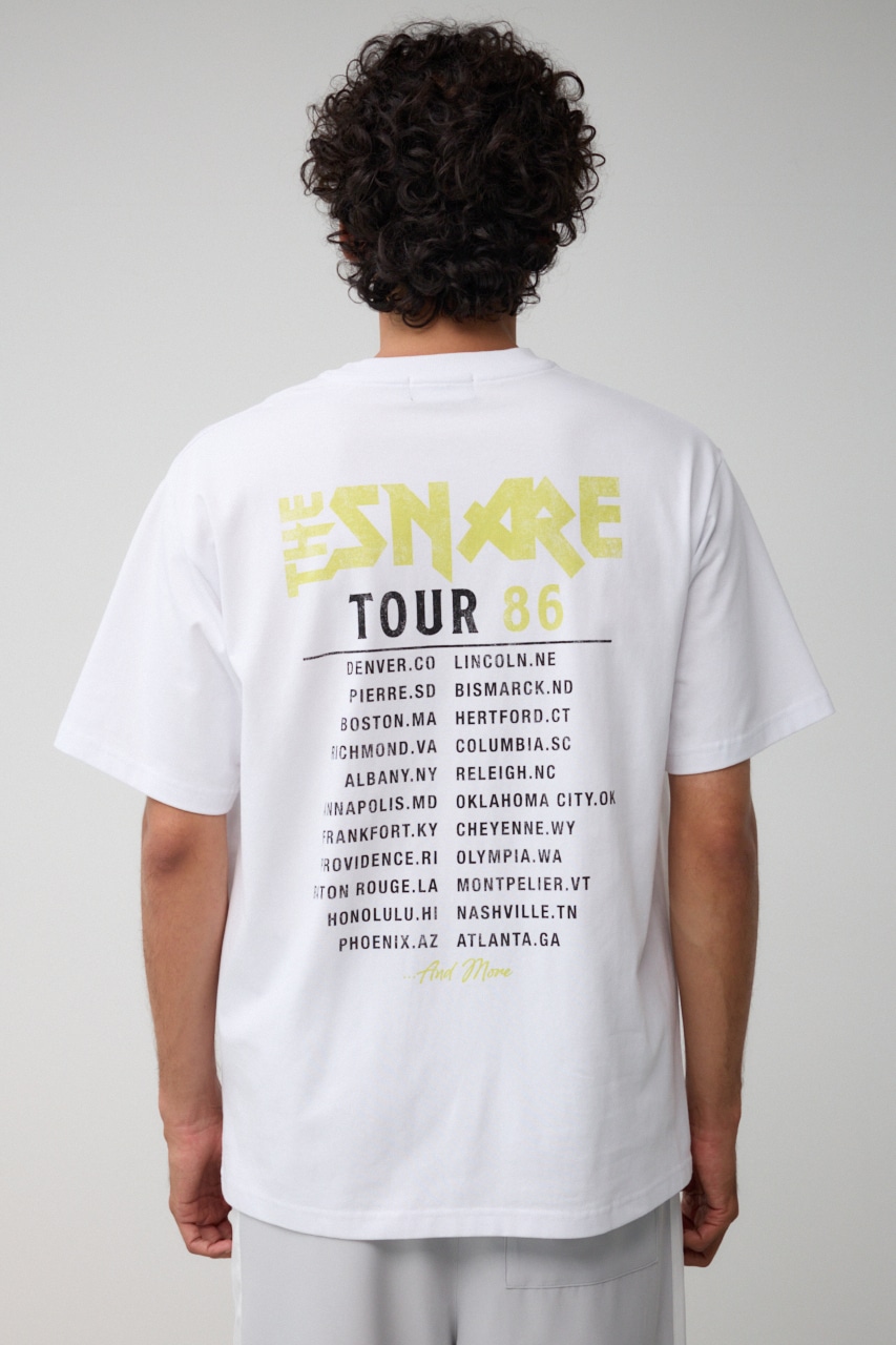 THE SNARE フォトTEE WHT FREE