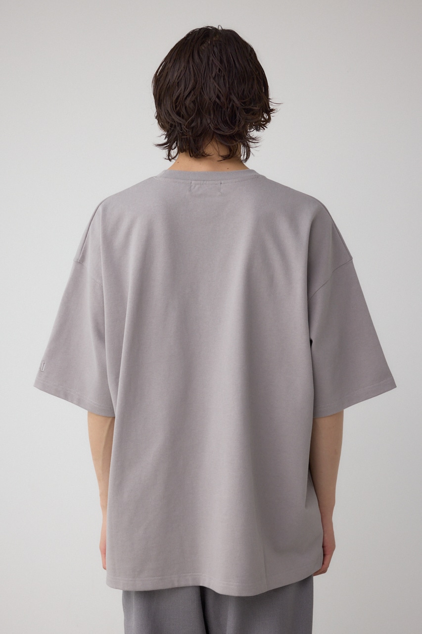 エクストリームコットン刺繍TEE GRY L