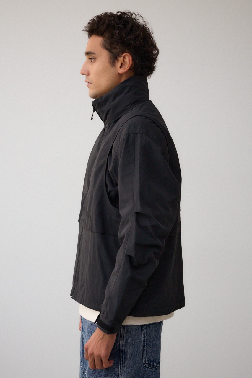 デタッチャブル2WAYブルゾン BLK FREE