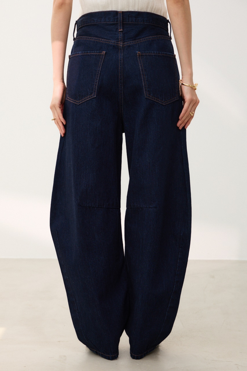 crie conforto | バルーンデニムパンツ (ワイド ) |SHEL