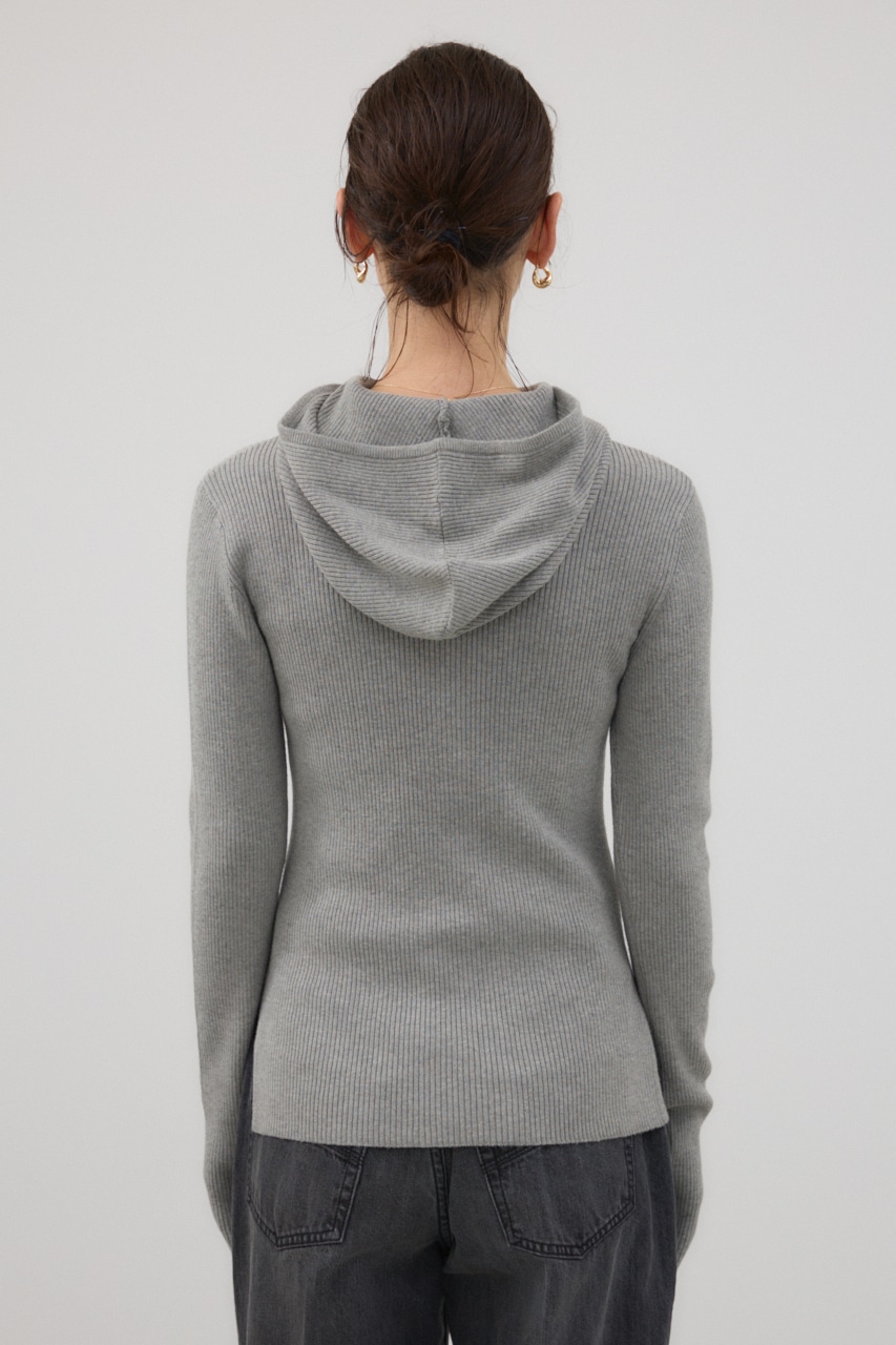 バラクラバニットプルオーバー GRY FREE