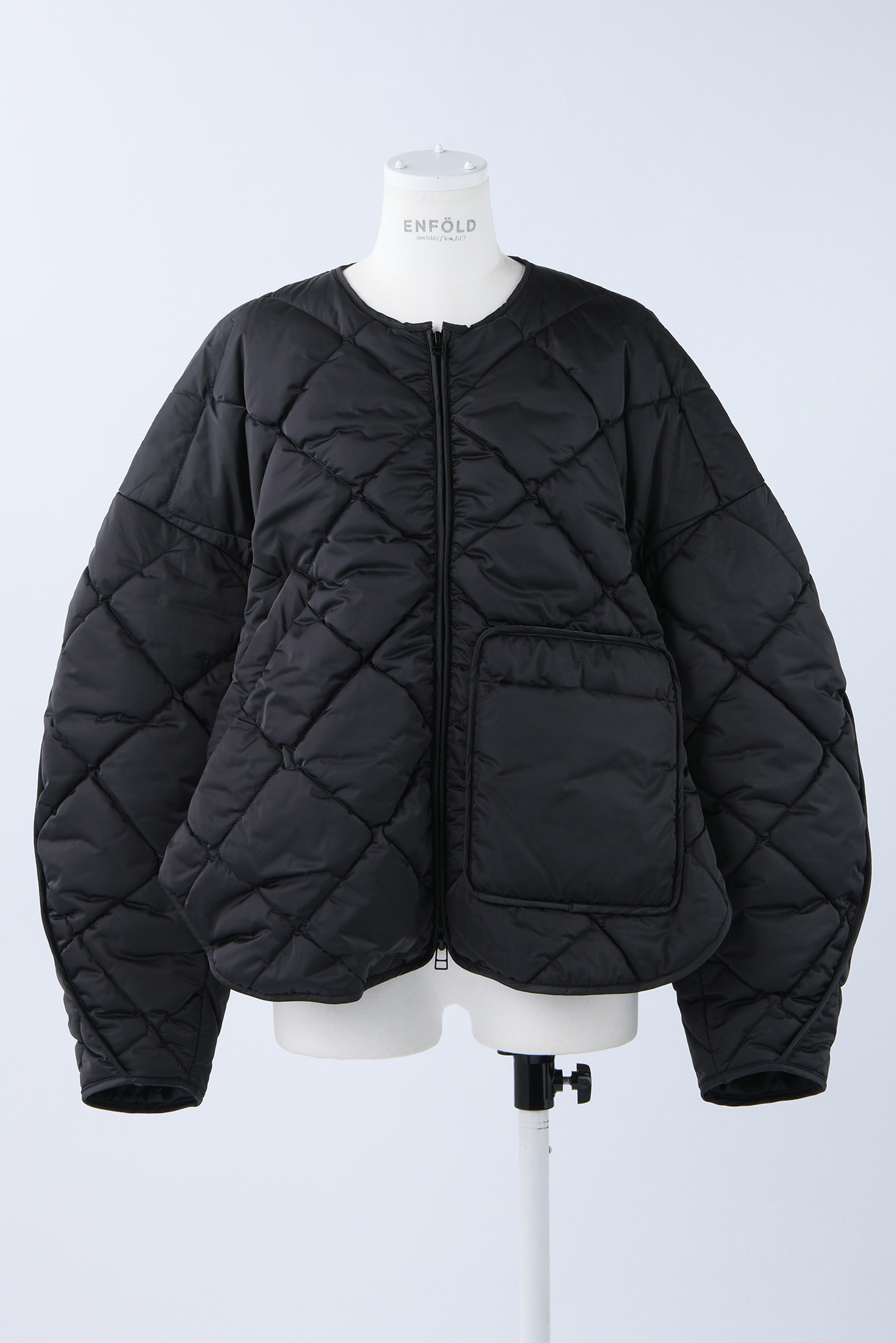 SATIN QUILTED JACKET