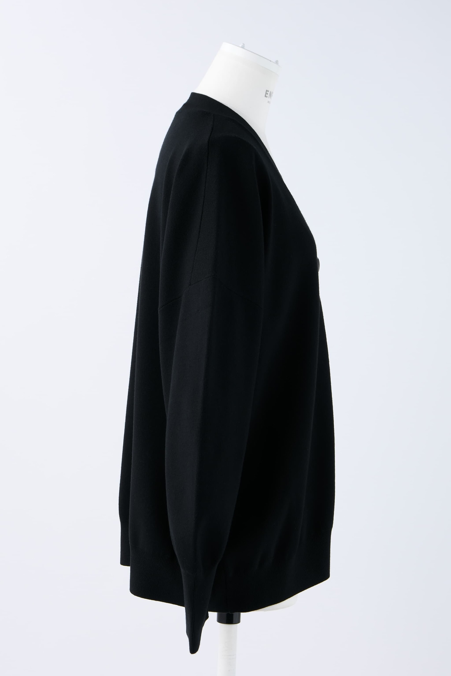 CURVE-ARM CARDIGAN｜38｜BLK｜KNIT WEAR｜|ENFÖLD OFFICIAL ONLINE  