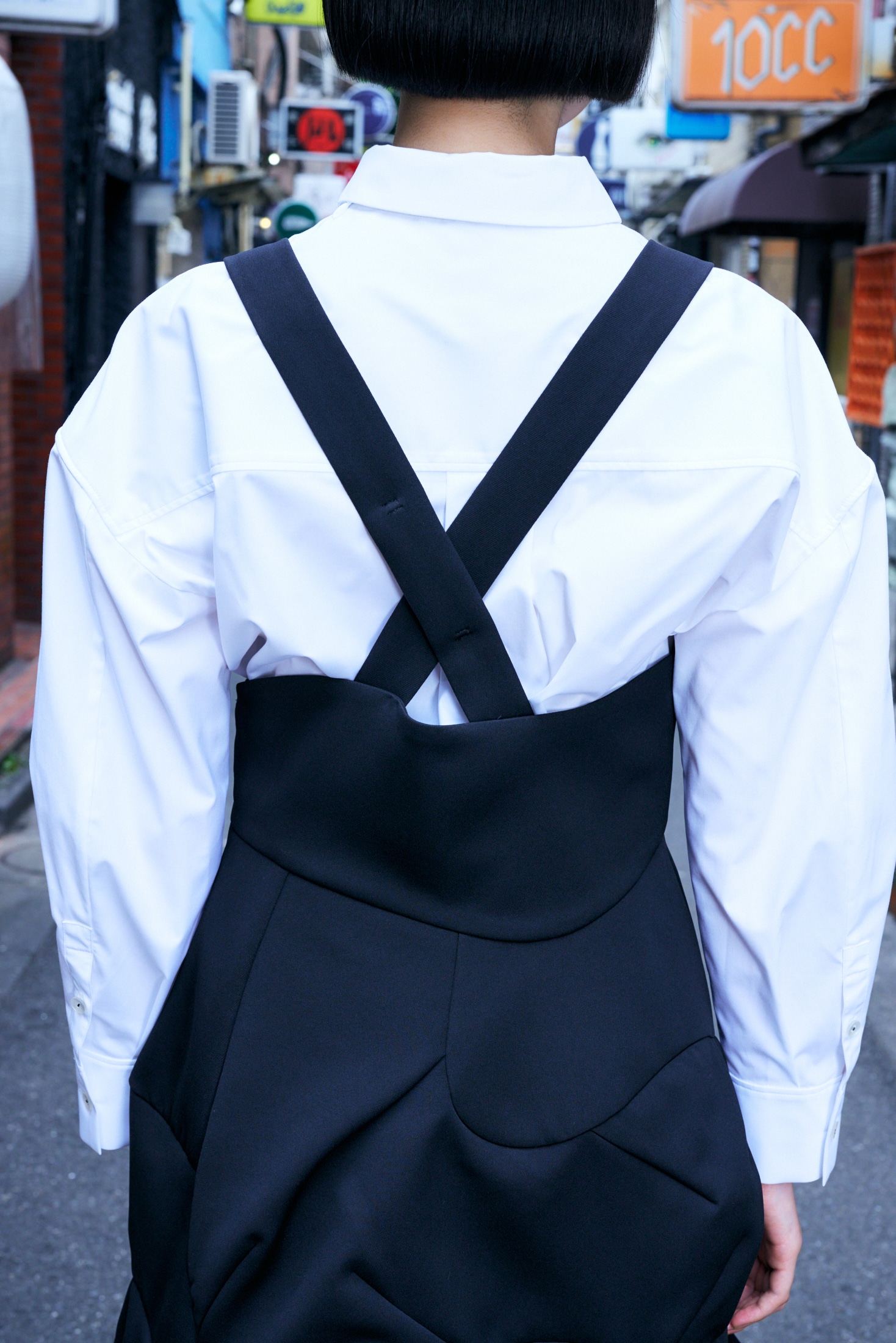 WAVE OVERALLS-SKIRT｜36｜BLK｜SKIRT｜|ENFÖLD OFFICIAL ONLINE STORE  