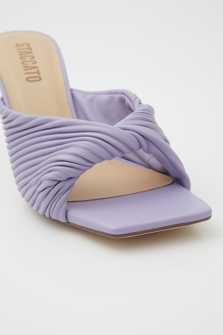 プリーツイストミュール PUR 24.5cm