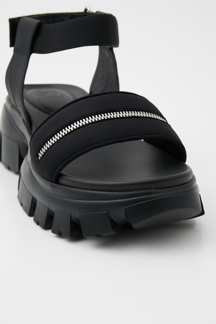 ダイバーラギッドソールサンダル BLK 24.0cm