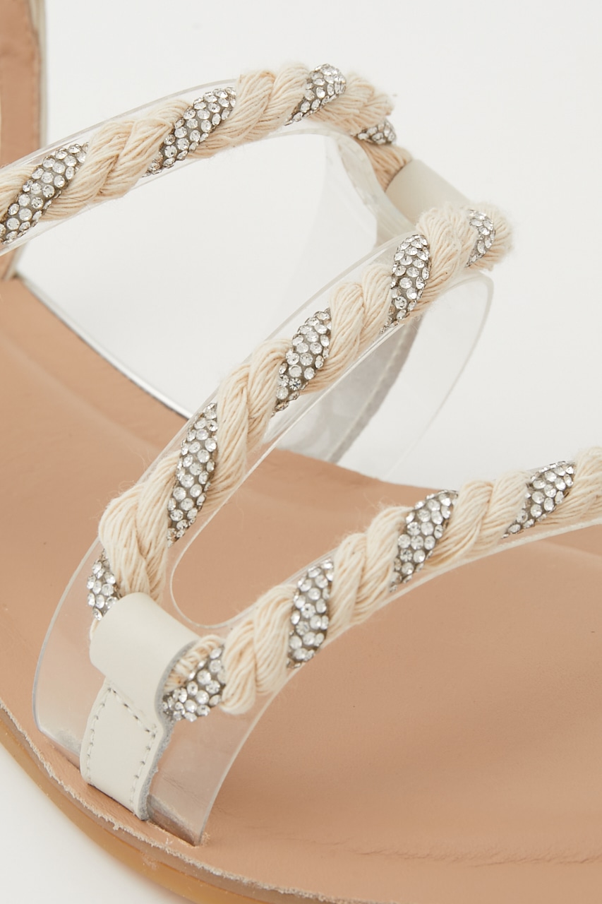 ツイストMIXロープフラット SLV 23.0cm