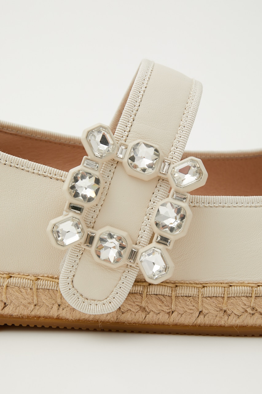 テレサメリージェーンエスパドリーユ ECRU 23.5cm