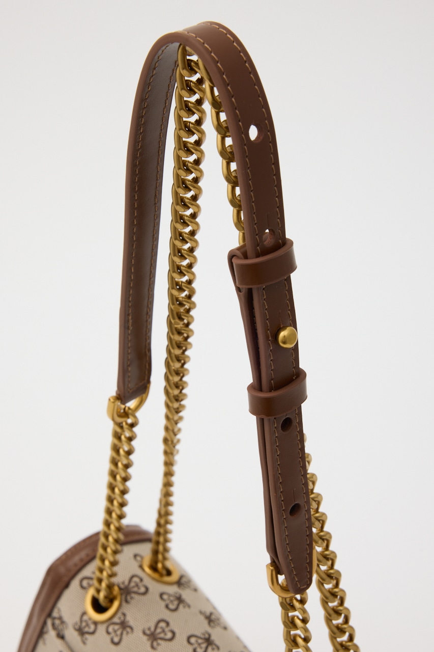 モノグラムフラップバッグ 柄BRN FREE