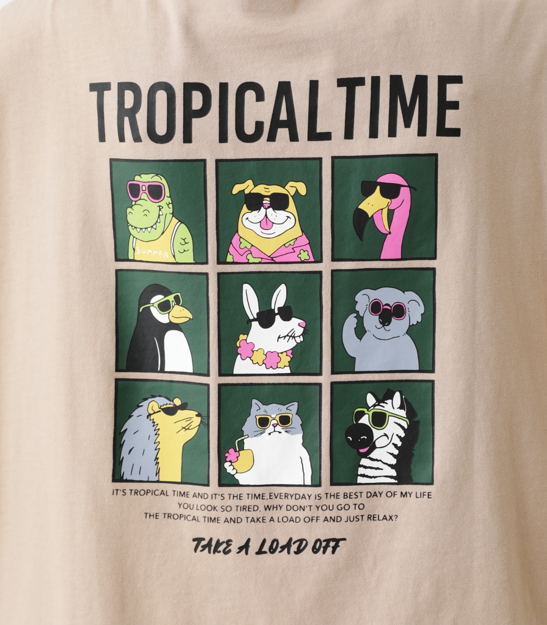 サングラスアニマルズtシャツ Free Blk Tシャツ カットソー 半袖 バロックジャパンリミテッド 公式通販サイト Shel Tter Web Store シェルターウェブストア