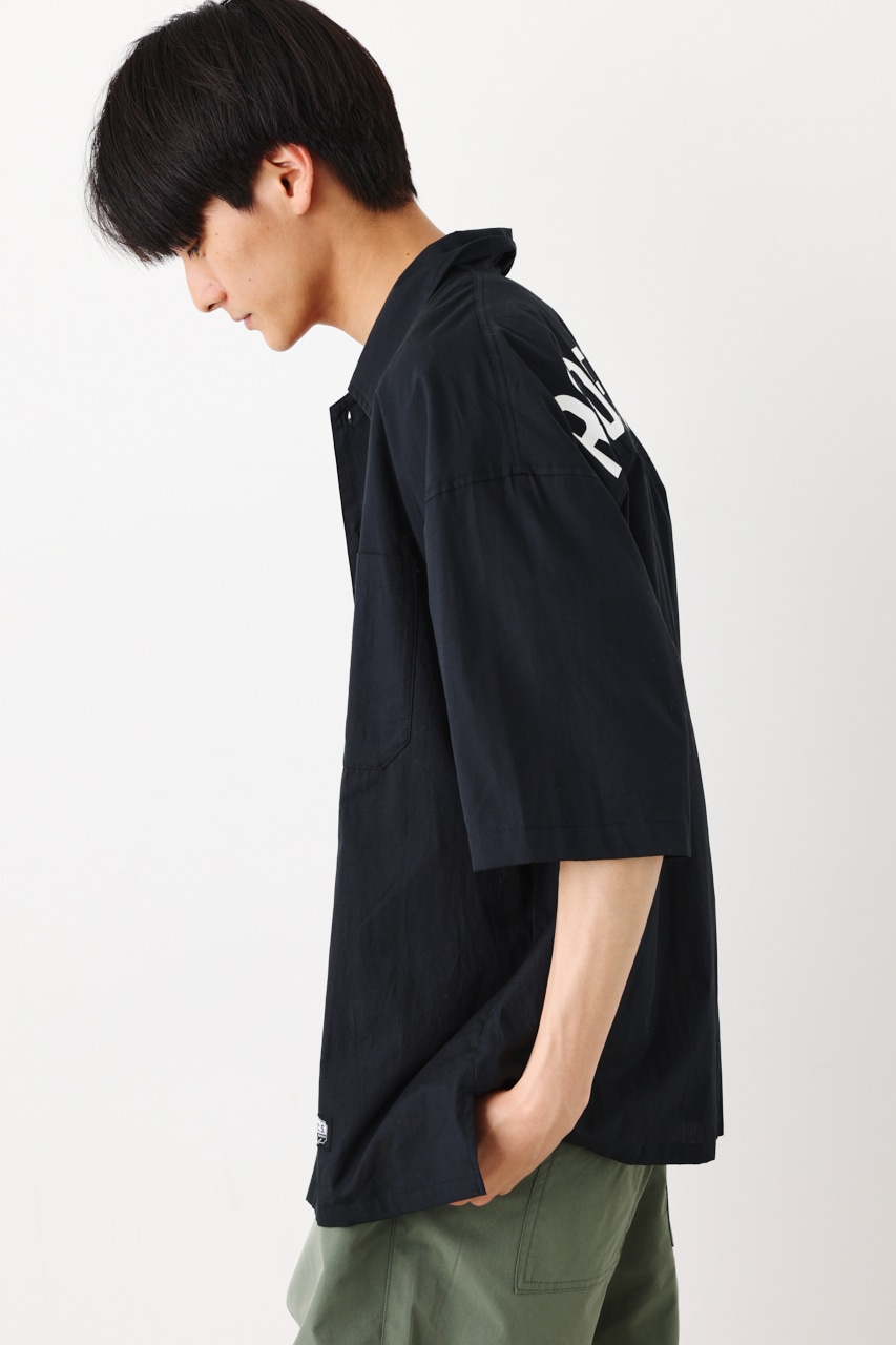 おまとめ★　ロデオクラウンズ オープンカラーシャツ 黒