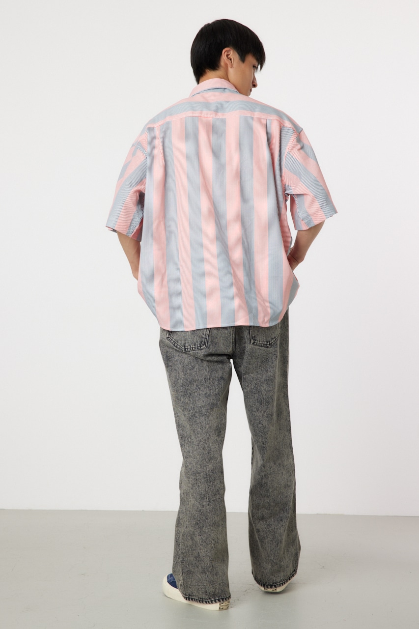 RODEO CROWNS WIDE BOWL | マルチストライプシャツ (シャツ・ブラウス