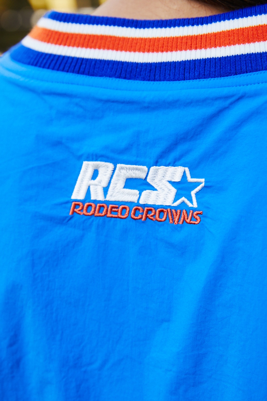RODEO CROWNS WIDE BOWL | STARTER Vネックナイロンプルオーバー ...