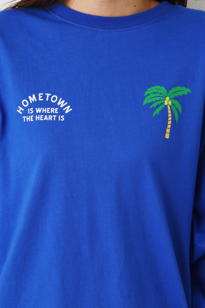 【一部店舗・WEB限定】Vintage World ロングTシャツ BLU FREE