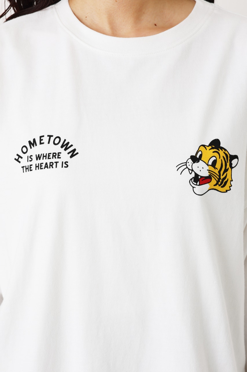 【一部店舗・WEB限定】Vintage World ロングTシャツ O/WHT FREE