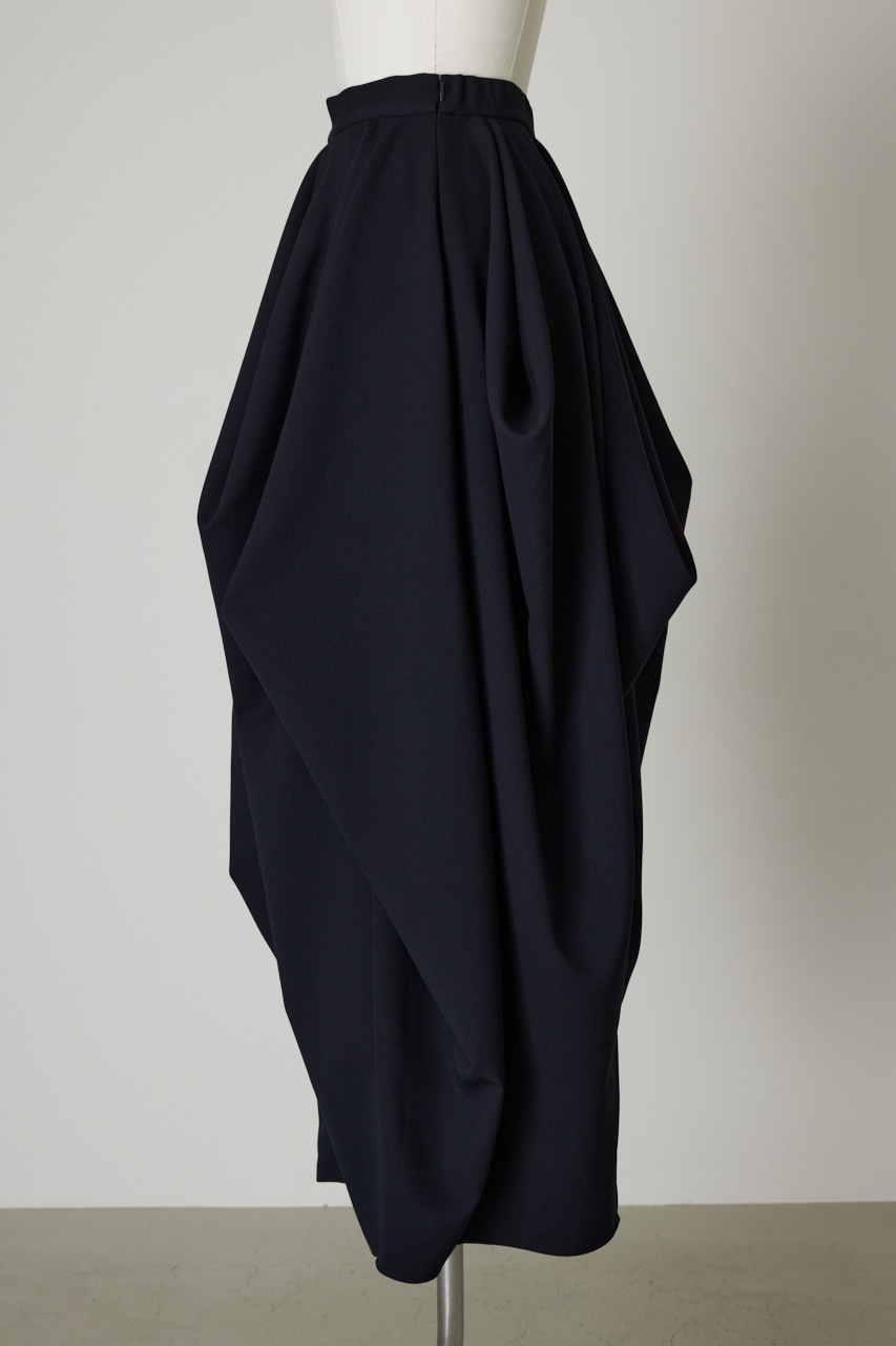 RIM.ARK Tuck drape SK タックドレープロングスカート+apple-en.jp