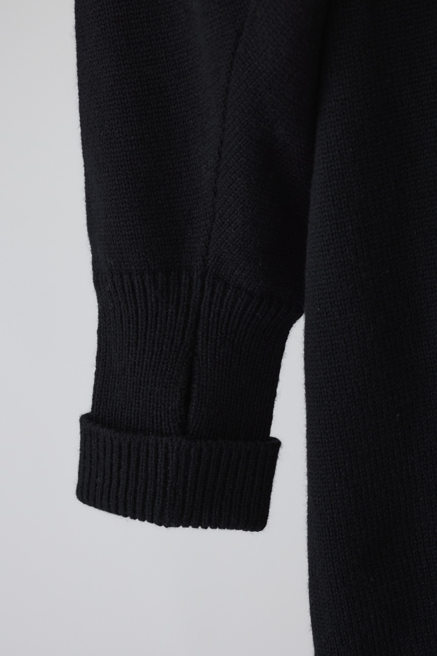 Covered knit OP BLK 38