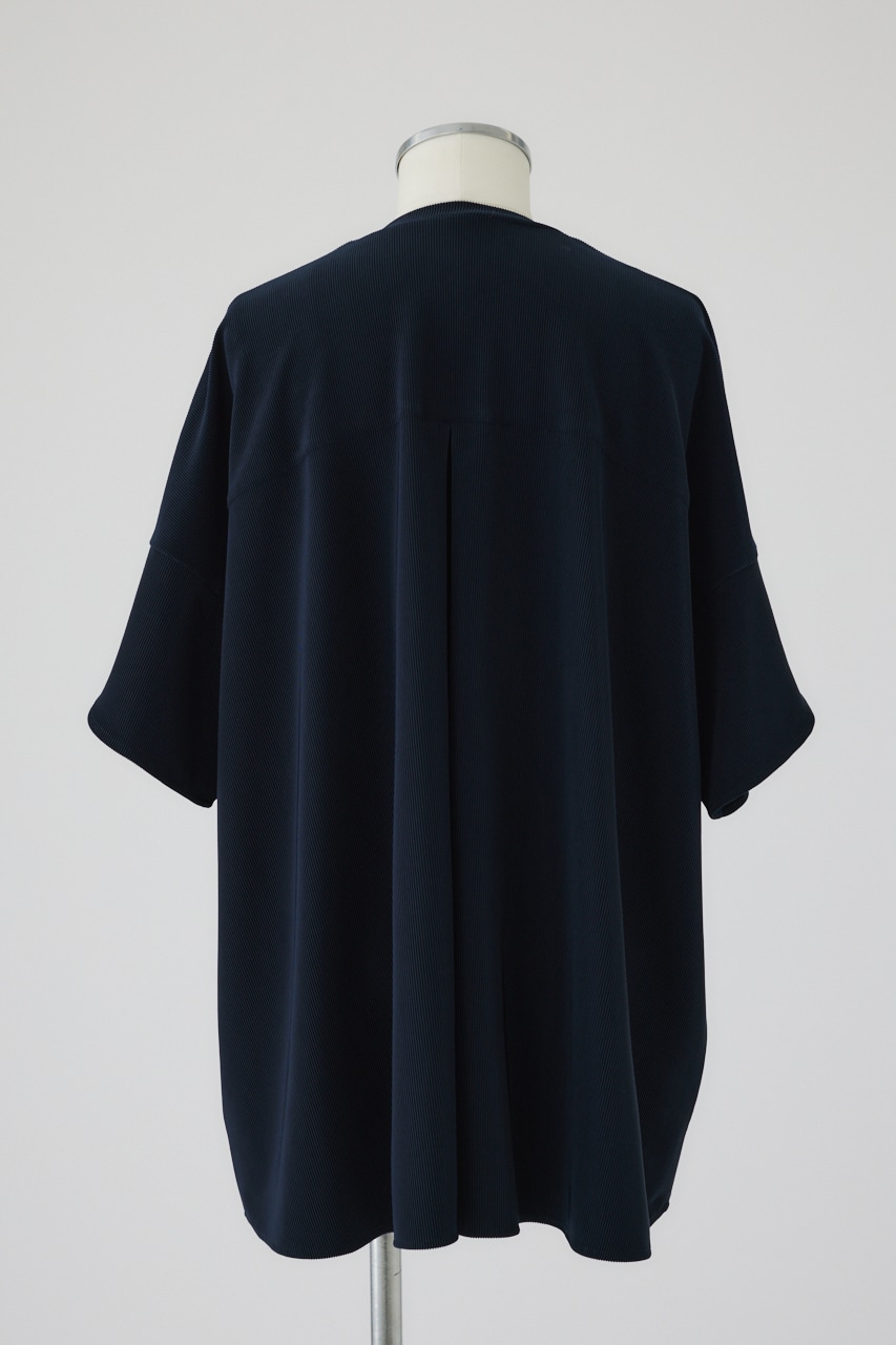 Pique flare tops NVY FREE