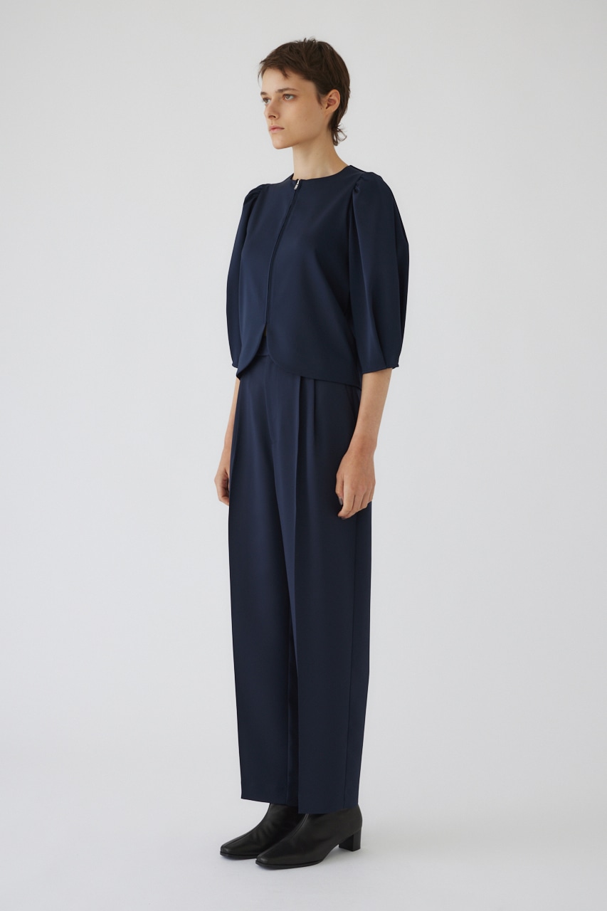 【LIMITED SALE】Volume sleeve short JK NVY FREE