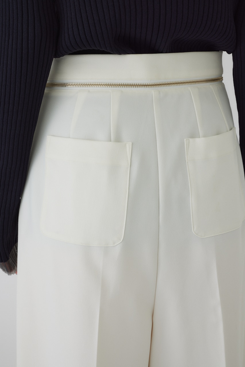 Waist zip PT O/WHT 38