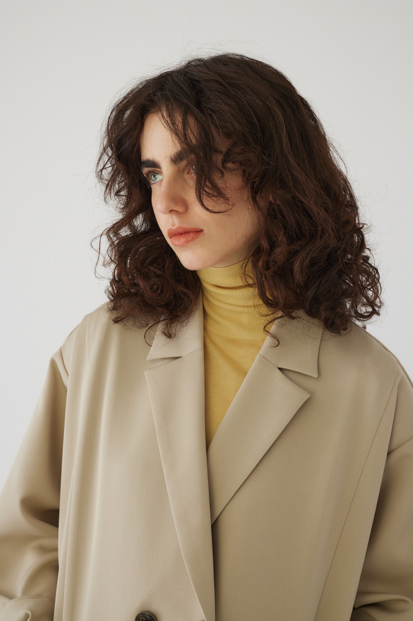 Big w-breasted JK L/BEG FREE