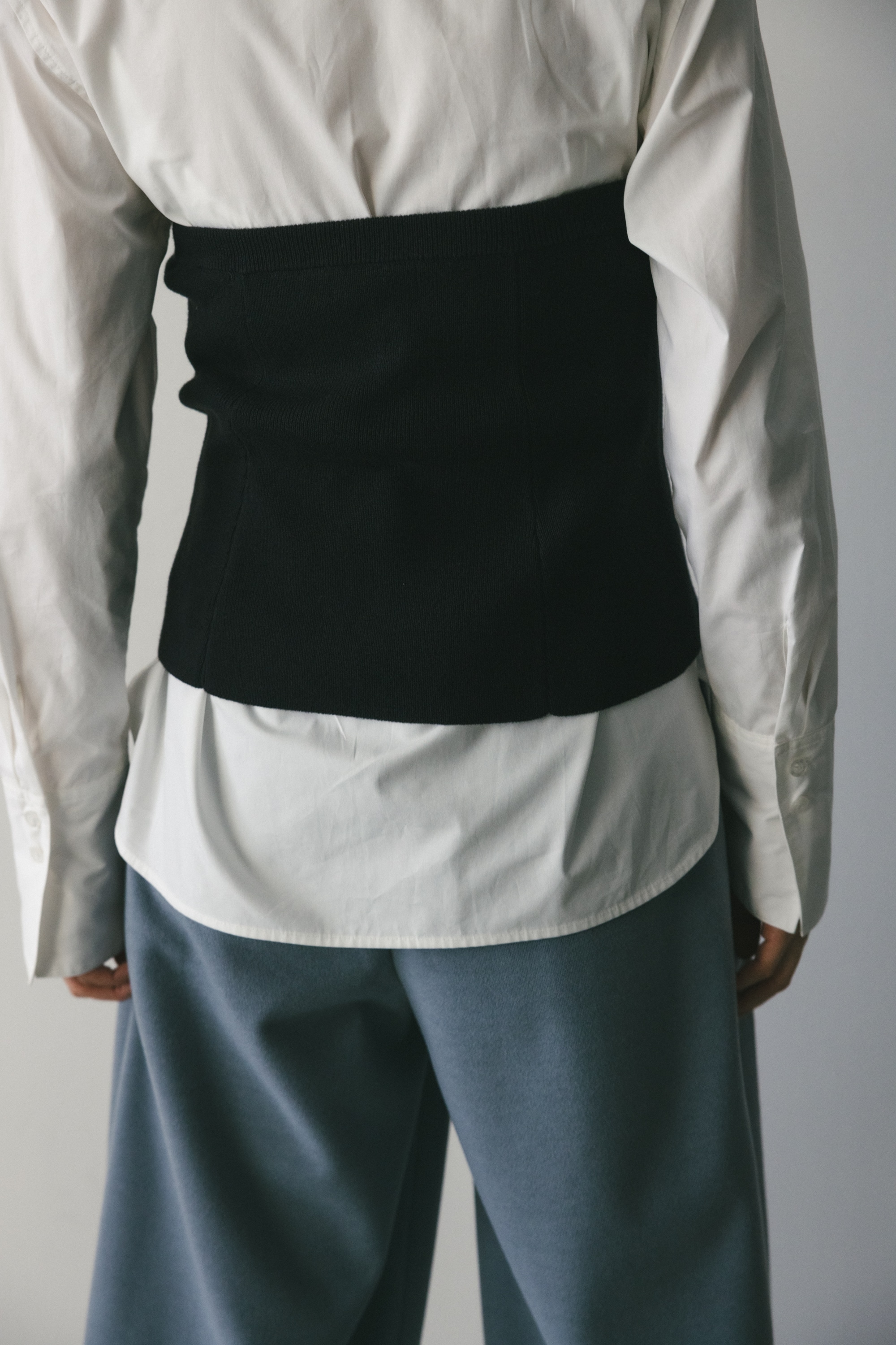 STYLEMIXER | 2ピースビスチェレイヤードシャツ (シャツ・ブラウス