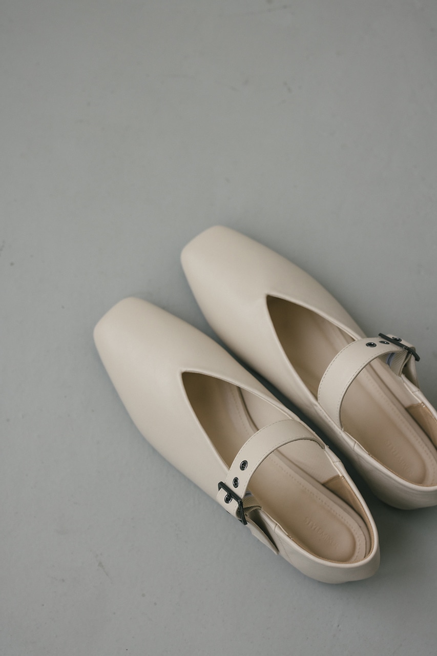 Vカッティングメリージェーン IVOY L