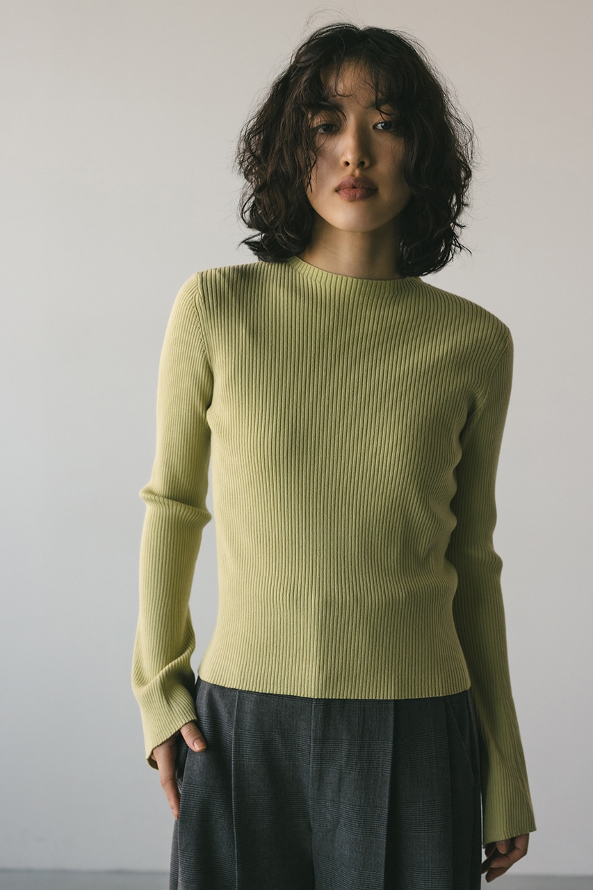 STYLEMIXER | ニュアンスフレアスリーブニット (ニット ) |SHEL STYLEMIXER | ニュアンスフレアスリーブニット (ニット ) |SHEL